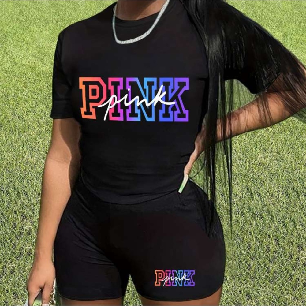 PINK Victoria's Secret Women's Black Shorts